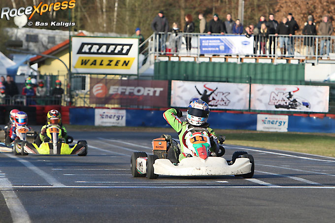 Pepijn Kraaijeveld wint in Kerpen